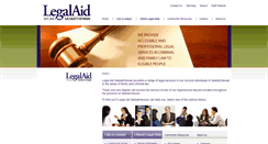 Desktop Screenshot of legalaid.sk.ca